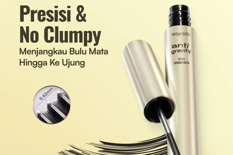 Wardah, Anti-Gravity Iron Mascara