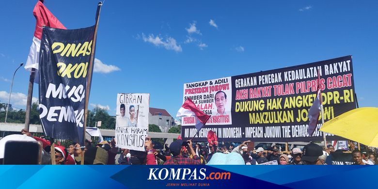 Perubahan Alur Lalu Lintas di Depan Gedung DPR/MPR Terkait Aksi Demo