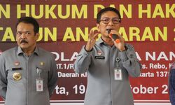 Cek Pelaksanaan SKD CPNS, Sekjen Kemenkumham Minta Peserta Berikan Usaha Terbaik