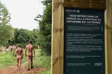 Dibuka, Taman Khusus untuk Kaum Nudis di Paris