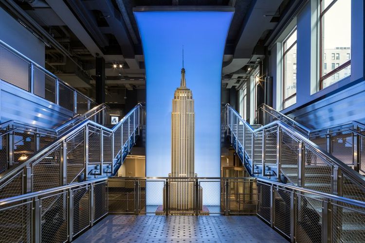 Tampilan lobi baru Empire State Building