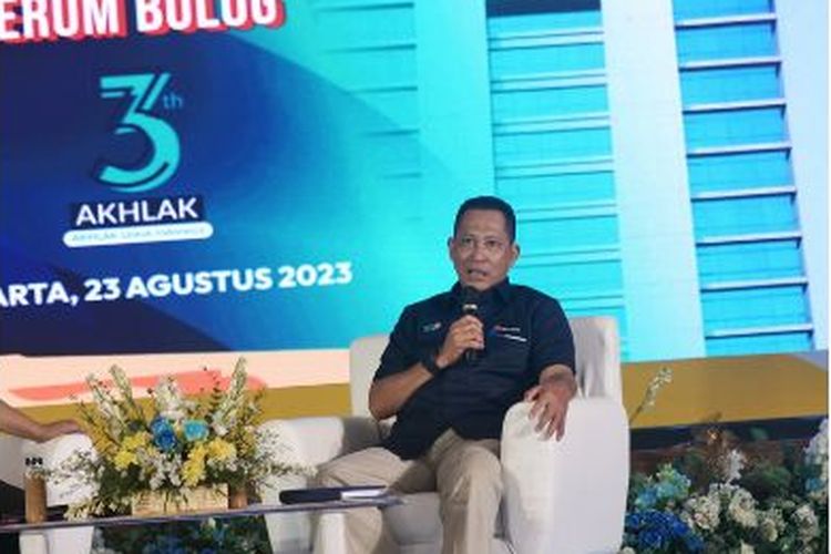 Direktur Utama Perum Bulog Budi Waseso. 