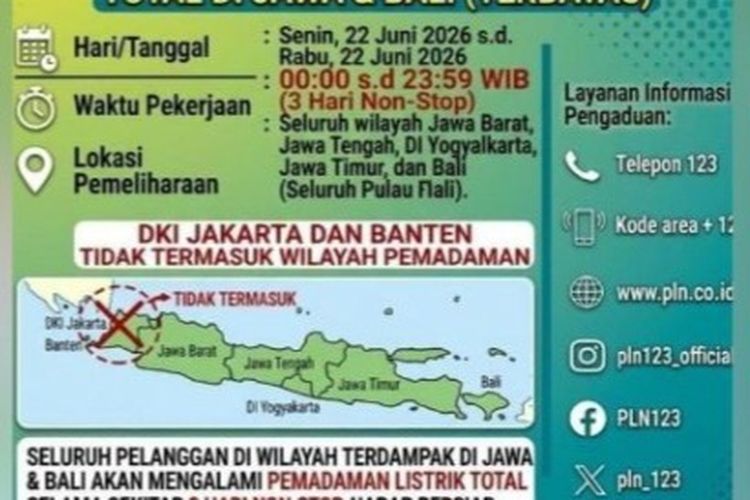 Beredar Kabar Pemadaman Listrik Total 3 Hari di Bali, PLN: Hoaks