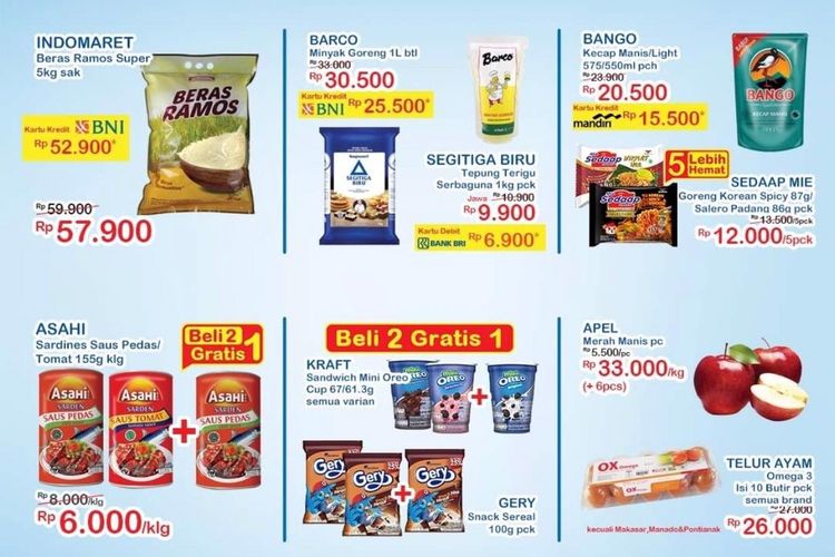 Promo Indomaret periode 15-19 Oktober 2021.