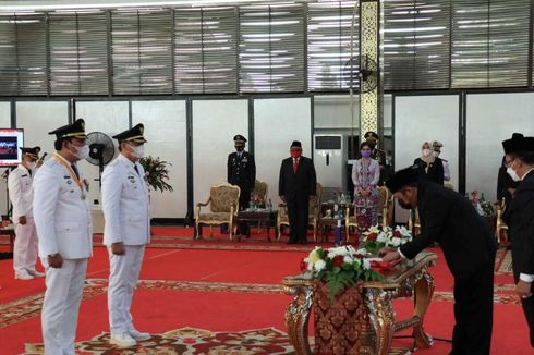 Lantik 6 Kepala Daerah, Gubernur Sumsel: Jangan Jadi Bupati Jakarta
