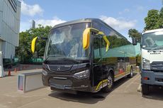 Bus Baru Laksana buat GIIAS, Suites Class Mesin Depan