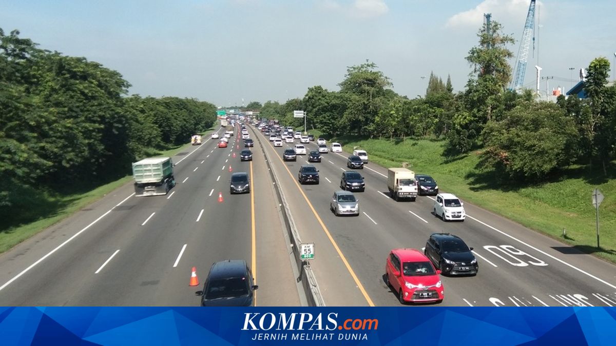 Jasamarga Lakukan Contraflow di Ruas Jalan Tol Jakarta–Cikampek