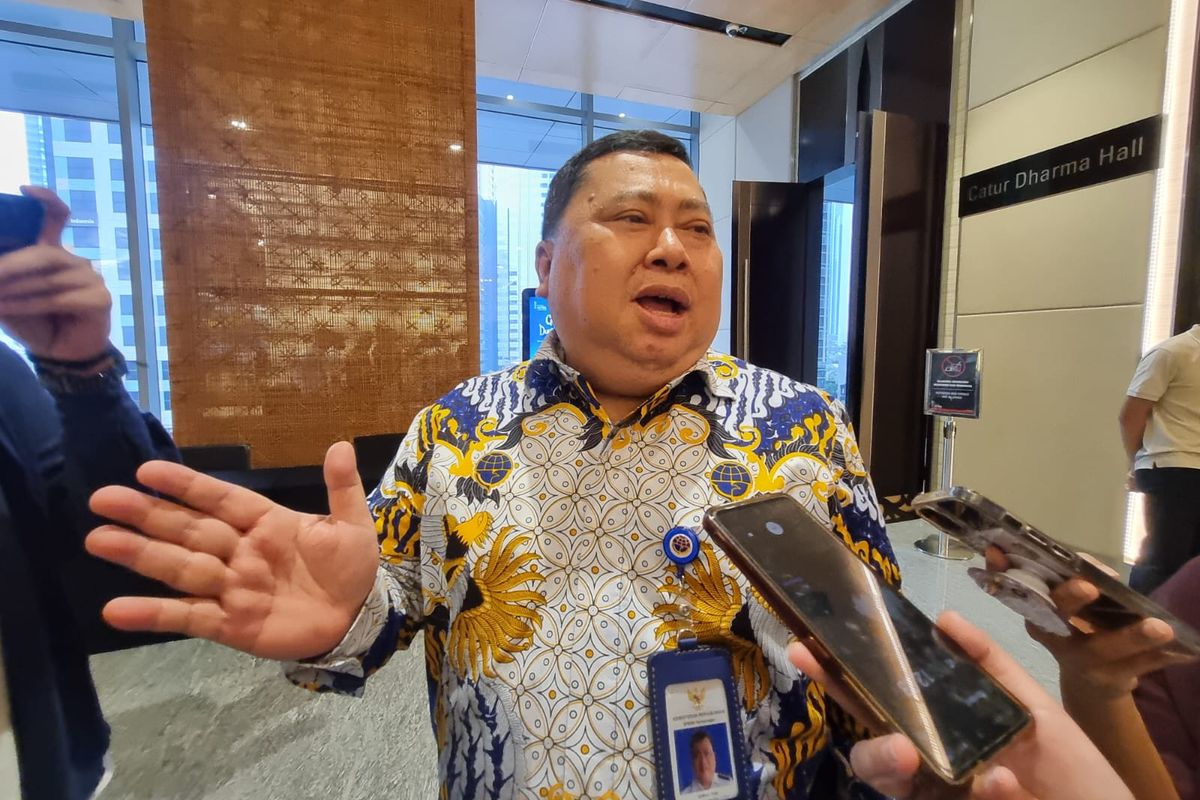 Direktur Lalu Lintas Jalan Kememterian Perhubungan (Kemenhub) Ahmad Yani saat ditemui di Menara Astra, Jakarta, Kamis (28/3/2024).