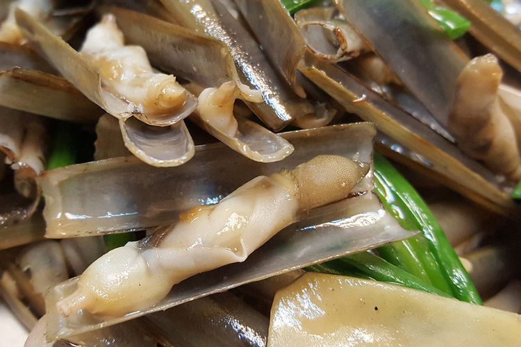 Resep Kerang Bambu Jamur Saus Tiram, Makan ala Restoran Seafood