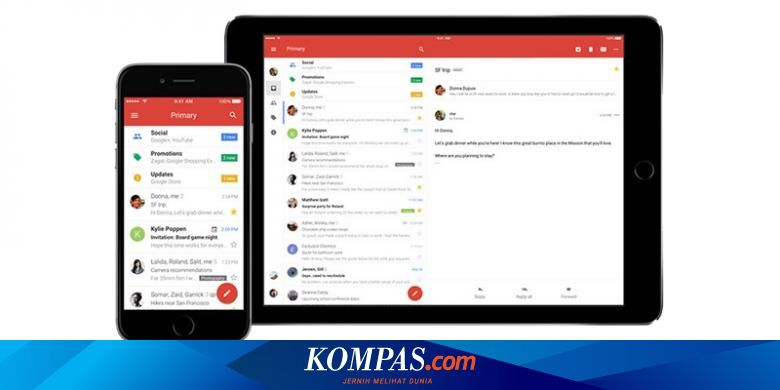 Cara menarik pesan di gmail