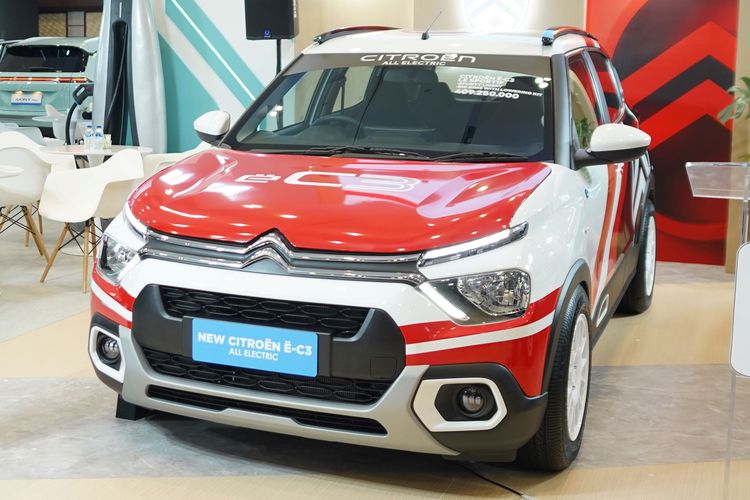 Citroën E-C3 Le Sportif di GIIAS Semarang 2024