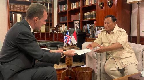 Lewat Dubesnya, Perdana Menteri Inggris Ucapkan Selamat ke Prabowo