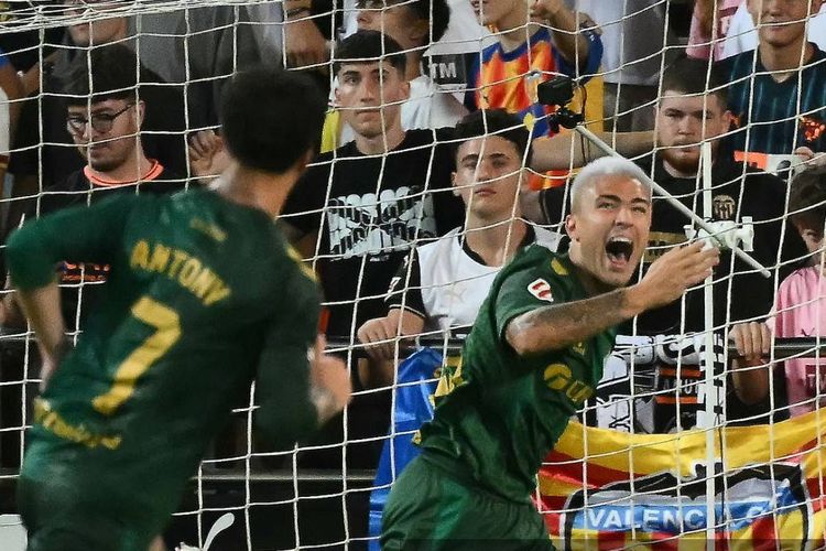 Hasil Liga Spanyol Valencia Vs Real Betis 0-1: Pablo Garcia Si Pembeda