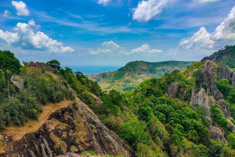 Kawasan Puncak Gunung Api Purba Nglanggeran, Gunungkidul, Yogyakarta