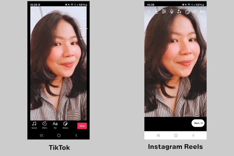 Perbedaan TikTok dan Instagram Reels