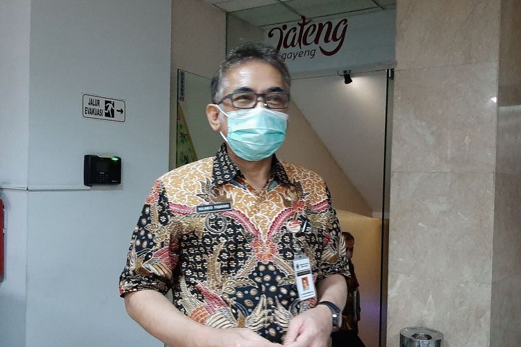 Kepala Dinas Kesehatan Jawa Tengah Yulianto Prabowo saat ditemui di kantor Gubernur Jateng, Rabu (2/9/2020).