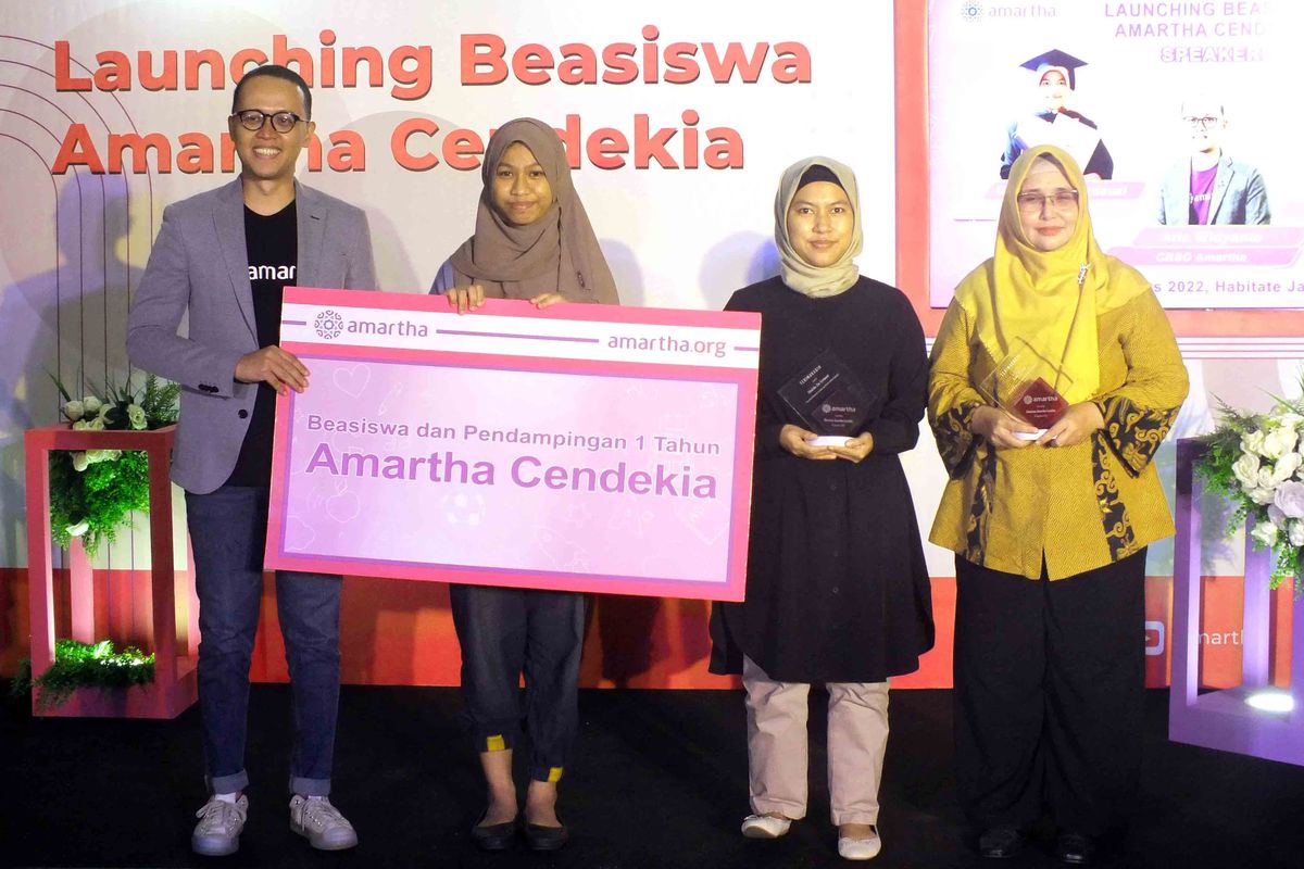 Beasiswa Amartha Cendekia menargetkan sebanyak 1.730 kuota penerima beasiswa dapat didistribusikan dengan total dana mencapai lebih dari Rp 8 miliar dalam kurun waktu lima tahun.
