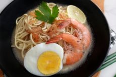 Resep Mi Celor Khas Palembang, Sarapan Mi Kuah Kental Rasa Udang