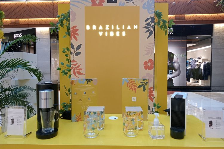 Instalasi pop-up Nespresso Brazilian Vibes yang berlokasi di Main Atrium Pondok Indah Mall 2 dapat dikunjungi mulai dari tanggal 28 Juni hingga 10 Juli 2022.