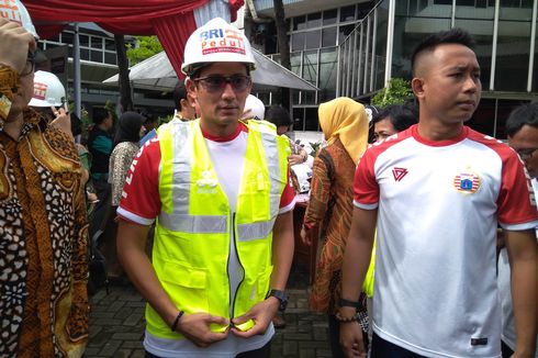 Resmikan Pengecatan JLNT Casablanca, Sandi Bilang Ini Gubernur dan Wakil Zaman Now