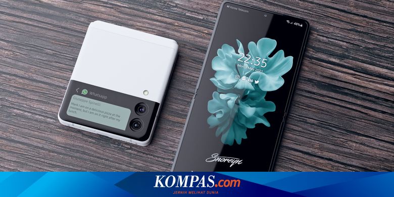 Bocoran Harga Samsung Galaxy Z Fold 3 Dan Z Flip 3 Lebih Murah Dari Pendahulunya Halaman All Kompas Com