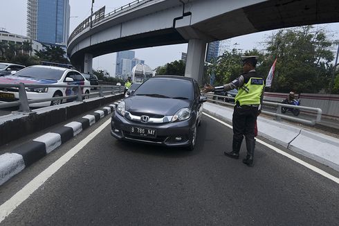 Ingat Lagi Sanksi Langgar Ganjil Genap