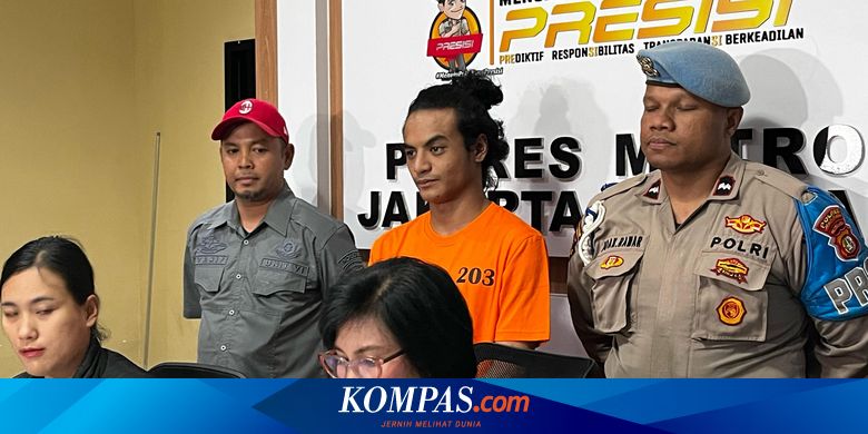 Penampakan Vadel Badjideh Pakai Baju Tahanan Usai Jadi Tersangka