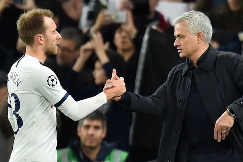 Jose Mourinho Angkat Bicara soal Isu Kepindahan Eriksen dari Tottenham