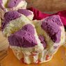 Resep Bolu Kukus Tanpa Mixer, Enak Pakai Ubi Ungu
