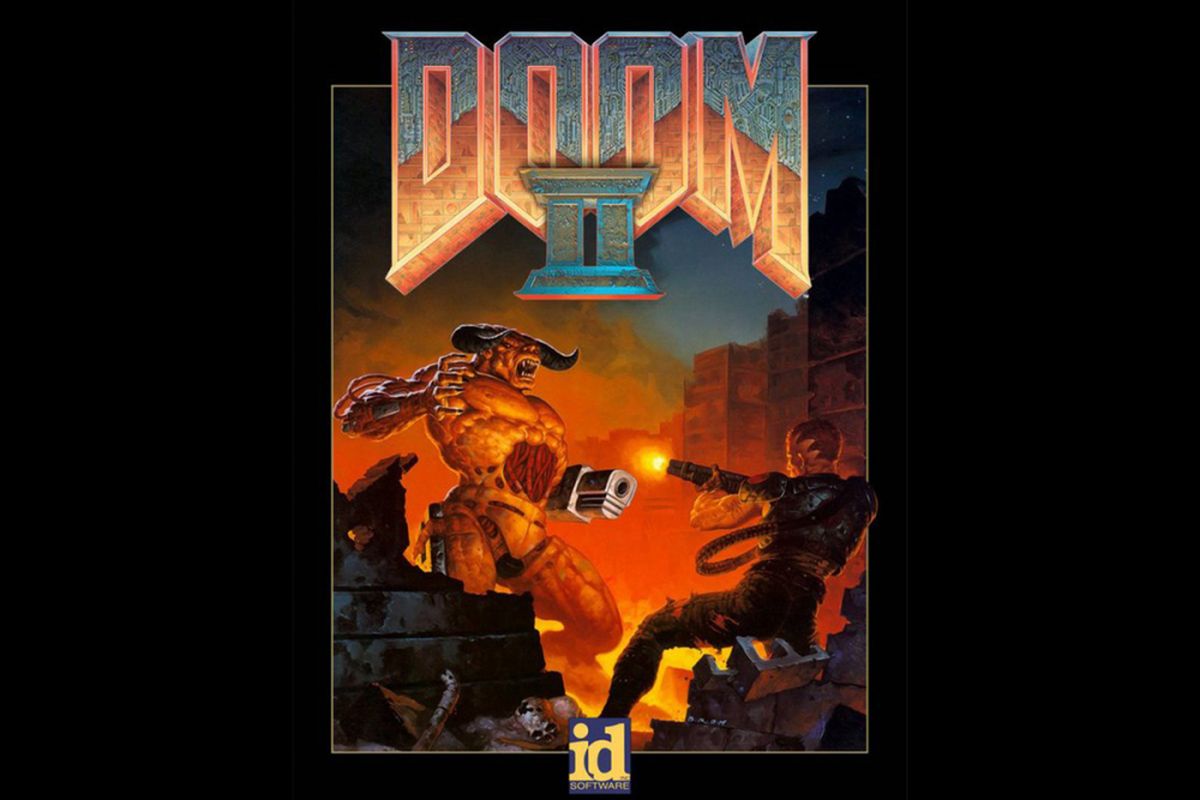 Poster game Doom II