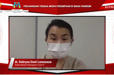 Balada Debryna Jadi Nakes Perempuan dan Relawan Dokter Selama Pandemi