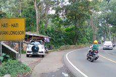 Waspada 3 Titik Longsor di Jalur Puncak Cianjur