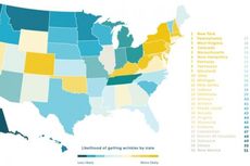 Di Amerika Serikat, Negara Bagian Mana yang Warganya Paling Berkeriput?