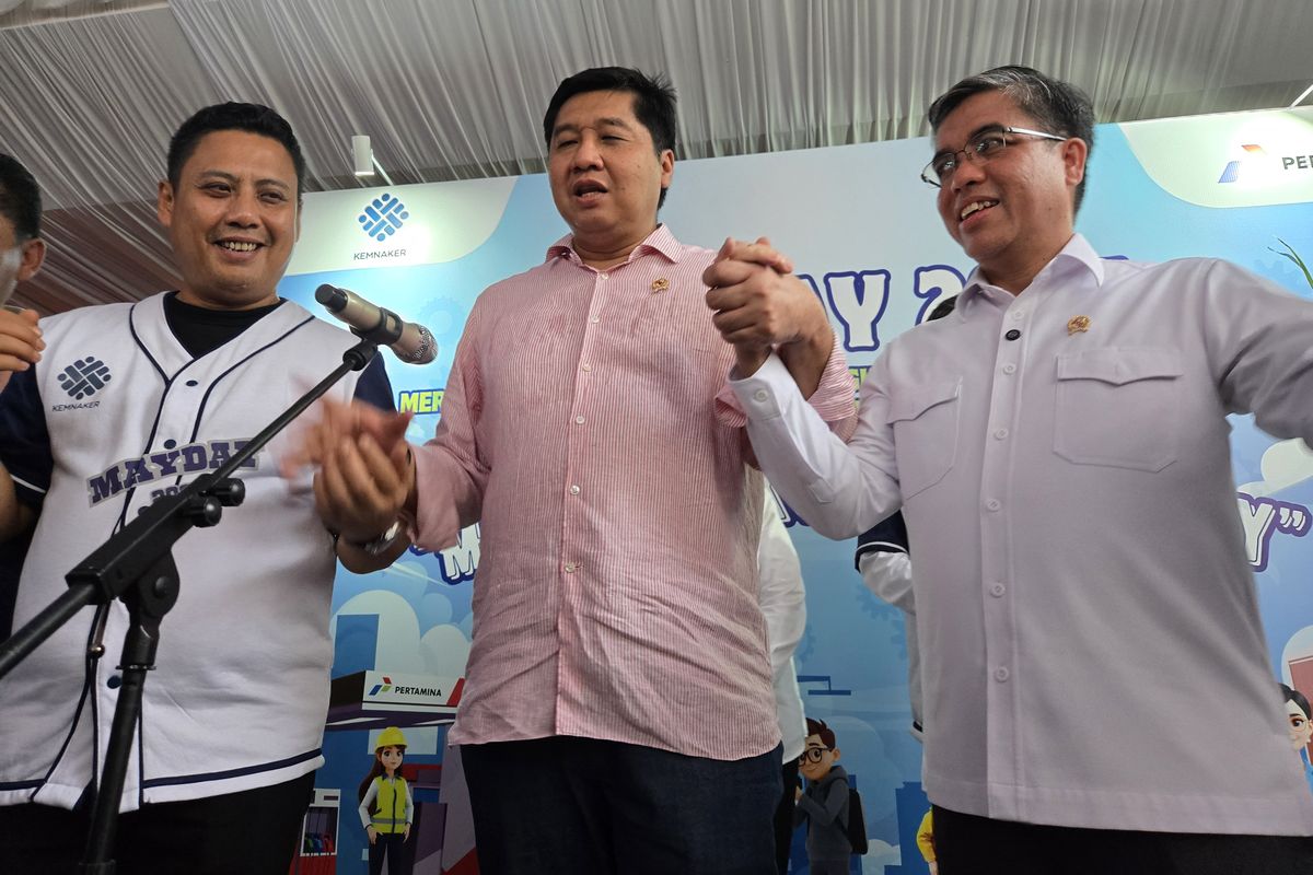 Menaker Tak Tahu Jumlah Buruh yang Belum Punya Rumah