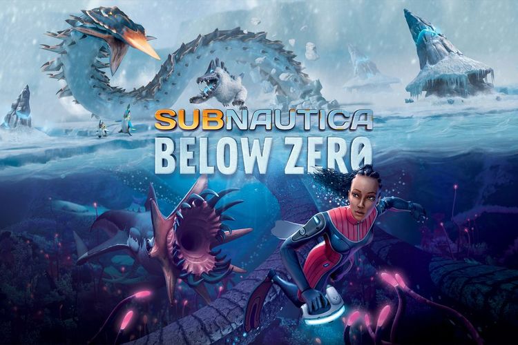 Poster game Subnautica Below Zero.