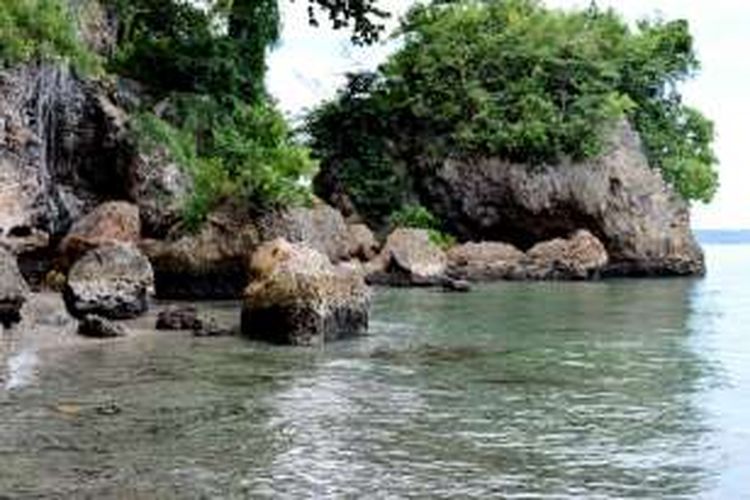 Permandian Air Wajo yang berada di Lingkungan Kawu-kawu, Kelurahan Pasarwajo, Kecamatan Pasarwajo, Kabupaten Buton Sulawesi Tenggara.