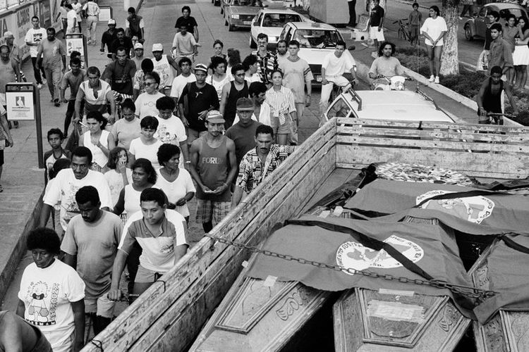 Pembantaian Eldorado do Carajas di Brasil pada 1996 yang menewaskan 19 petani.