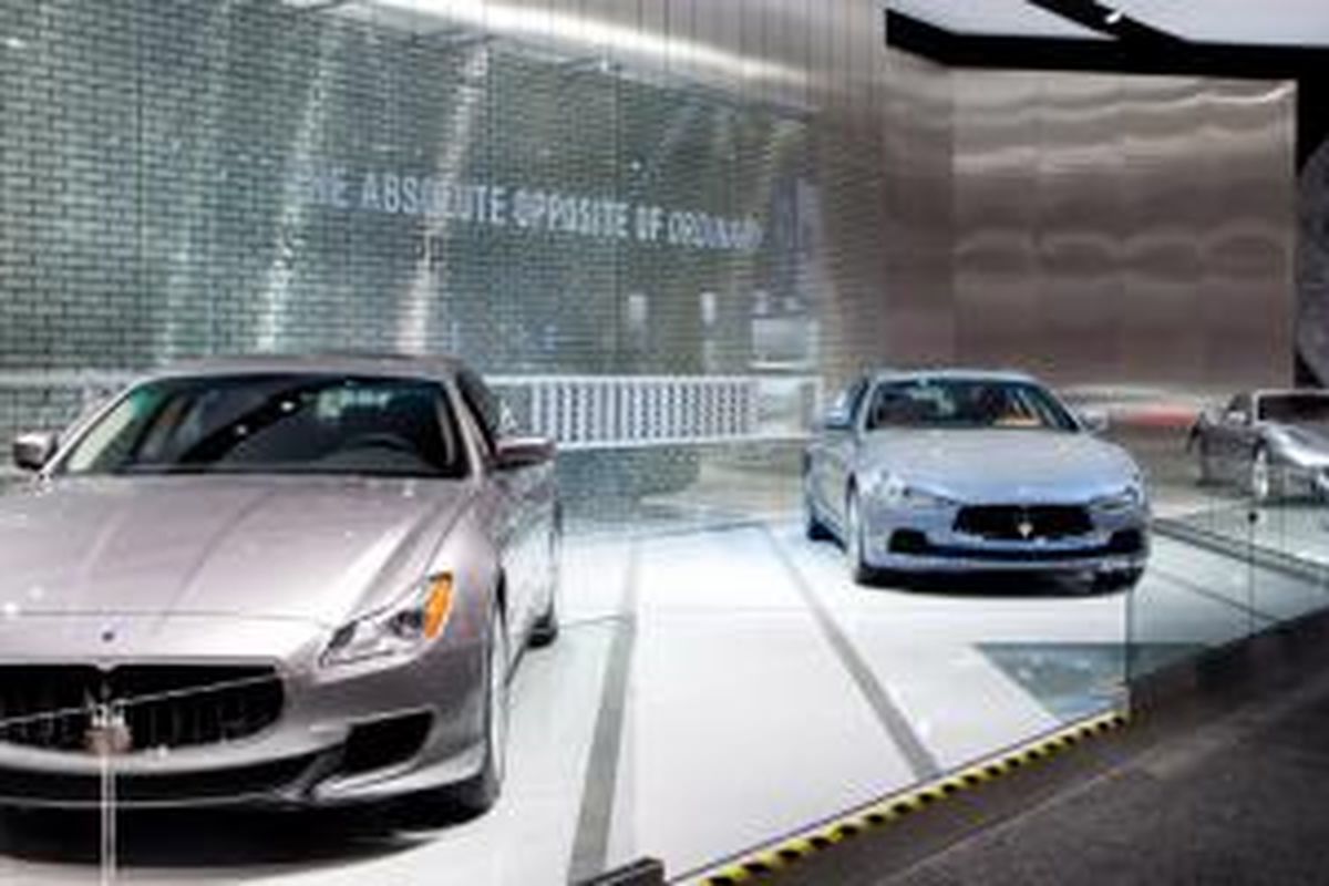 Maserati di American International Auto Show 2015.