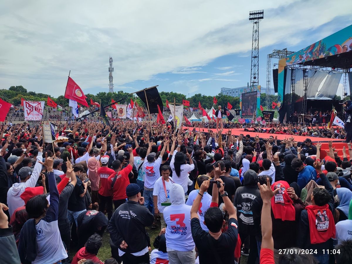  Ganjar-Mahfud Gelar Kampanye Akbar di Stadion Utama GBK Hari Ini