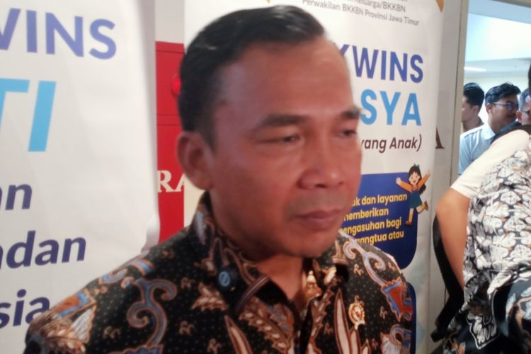 Menteri Kependudukan dan Pembangunan Keluarga Indonesia/ Kepala BKKBN, Wihaji di Mini Block Office, Balai Kota Malang pada Selasa (12/8/2025).  