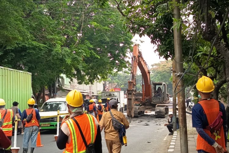 4 Jalan di Tangerang Diperbaiki, Dishub Wajibkan Kontraktor Siapkan Petugas Lalu Lintas