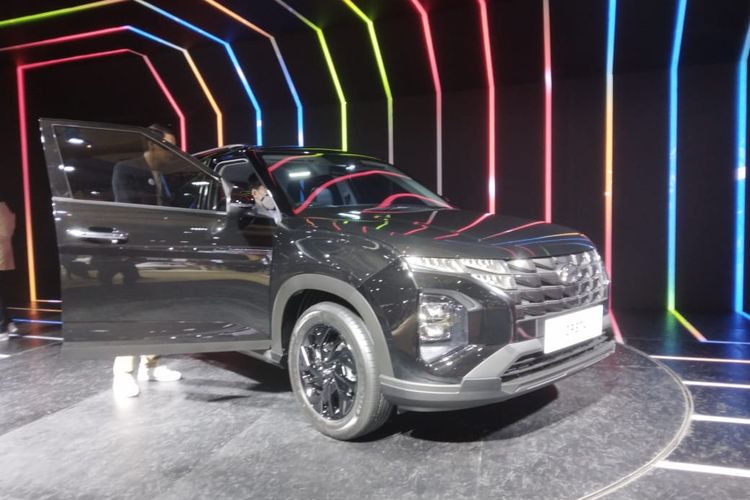 Hyundai Creta Dynamic Black Edition resmi meluncur di ajang Indonesia International Motor Show (IIMS) 2023.