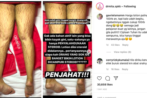 Efek Buruk Krim Kulit Abal-abal Tak Muncul Seketika