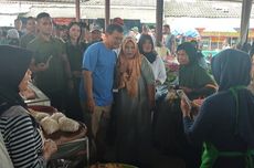 Luthfi Blusukan di Pasar Talun Magelang, Beri Rp 100.000 ke Pedagang