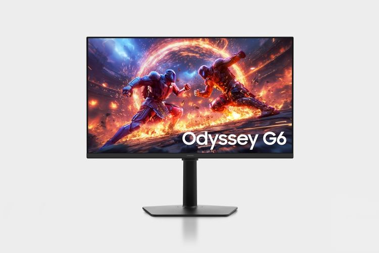Odyssey G6 (G60H) mengusung layar IPS 27 inci, dan mendukung refresh rate tinggi hingga 1.040 Hz pada resolusi HD. 