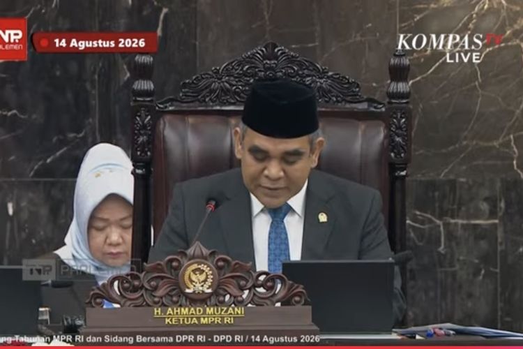 Ketua MPR Ahmad Muzani Tutup Pidato Sidang Tahunan dengan Pantun soal Persatuan