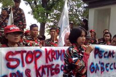 Anggota Tidak Lolos CPNS, Laskar Merah Putih Demo Pemkot Bekasi