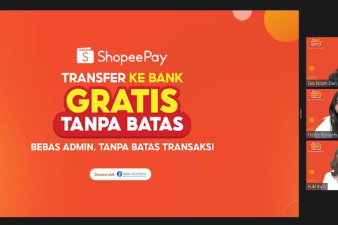 Dukung Masyarakat Makin Produktif, ShopeePay Luncurkan Fitur Transfer ke Bank Gratis Tanpa Batas