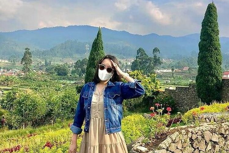 Lokasi Foto dengan Tema Pemandangan di Happy Farm Ciwidey Bandung