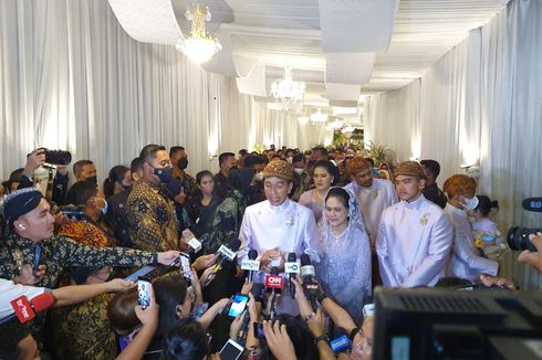 Doa Presiden Jokowi Usai Acara Midodareni